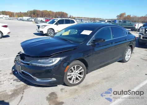 2016 Chrysler 200 Limited z USA, uszkodzony, nr VIN 1C3CCCAB9GN160109